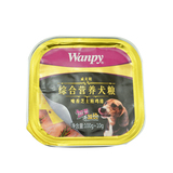 Wanpy顽皮综合营养犬粮110g喷香芝士煎鸡排营养罐 狗湿粮