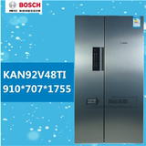Bosch/博世 BCD-598W(KAN92V48TI) 新款不锈钢面板对开门冰箱变频