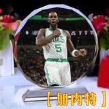 加内特海报水晶纪念品送NBA凯尔特人队篮球迷生日礼物礼品 创意男