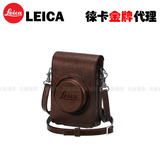 leica/徕卡 D-LUX5包 真皮相机包 皮套 棕色 18723 原装相机包