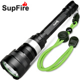 新款SupFire神火Y12强光手电筒可充电式防水LED打猎户外远射L2灯