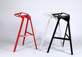 美式乡村金属酒吧椅创意几何吧台椅前台椅咖啡椅休闲椅高脚椅吧凳