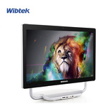 Wibtek24英寸一体机电脑四核i3 i5 i7家用高端游戏台式机整机壁挂