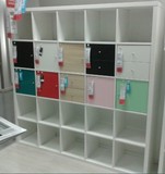 IKEA宜家正品代购 卡莱克搁架单元 25格 书柜书架储物柜  182x182
