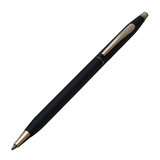 正品授权 CROSS美国高仕世纪系列磨砂黑色金夹圆珠笔 高仕经典款