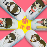 韩国可爱女学生近视卡通小希清新动漫眼镜盒HelloKitty大白史努比