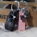 米勒斯情侣钥匙扣创意礼品 男女汽车钥匙扣圈挂件一对  可刻字