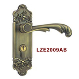 Kwikset/凯特安 正品牌青古铜色双锁舌房门/浴室门锁 LZE/P2009AB