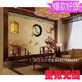 大型壁画茶文化墙纸 中式古典茶楼壁纸 无纺墙布酒店背景墙壁布