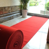 3米4米宽婚庆红地毯一次性 批发 开业庆典 加厚走廊会展红毯包邮