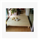 韩氏木业现代中式松木床双人床住宅家具实木 榻榻米床实 木家具