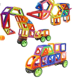磁力片配件小汽车车轮 磁力积木儿童益智玩具 磁性单轮子a