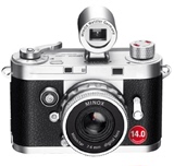 原装银色德国美乐时Minox DCC 14.0 Leica M3迷你复古相机 黑色
