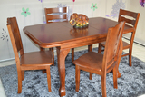 包邮实木伸缩可折叠餐桌长方形饭桌简约现代宜家小户型餐桌椅组合