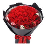 上海鲜花速递上门11朵19支33支99朵红玫瑰七夕情人节生日同城预定