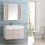 鹰卫浴浴室柜BF1600 ying正品 90CM实木挂墙式现代浴柜 含镜柜