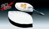 酒店家用特色陶瓷盘子创意西餐盘奇形菜盘点心盘树叶盘餐具面碟子