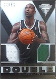 NBA球星卡PANINI 1314 Titanium钛金系列加内特限量279张双球衣卡