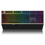 热卖Rapoo/ 雷柏V720 RGB机械键盘 游戏键盘 有线键盘 键盘包邮