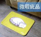 【微瑕疵清仓处理】妙吉MEWJI原创 猫咪小地毯 地垫