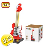LOZ积木Nano Block新品小颗粒微型积木 乐器系列吉他爵士鼓小提琴