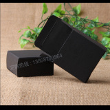 高档特种纸盒定做黑色纸盒子茶叶盒笔盒包装盒子订制印刷面膜盒子