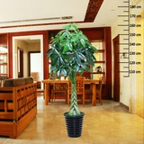 仿真植物发财树招材树落地客厅家居摆件装饰假花假树大型盆景栽