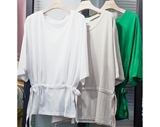 韩国代购2016夏装新款女装AMASS 女士短袖圆领T恤均码