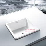 出口精品 深泡浴缸 无裙方形嵌入式浴盆 澡盆1米深泡浴池与1.2米