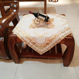 【天天特价】八仙桌桌布小圆桌台布茶几布正方形餐桌垫防尘罩盖布