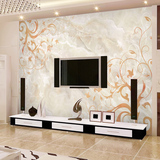 现代简约花纹电视墙壁纸 大型壁画 中式客厅3d立体大理石浮雕墙纸
