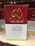 澳洲代购red island australia extra virgin olive oil4升橄榄油