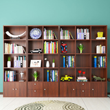儿童简易书架书柜置物架实木货架客厅隔断柜卧室创意家居落地家具