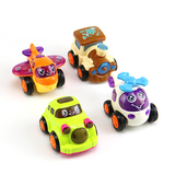宝宝玩具小汽车飞机火车惯性回力耐摔挖掘机小孩子儿童0-1-2-3岁