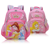 书包小学生女童1-2-3年级米奇迪士尼公主儿童护脊双肩包小孩书包