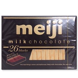 日本进口巧克力 Meiji明治正品 钢琴至尊精装牛奶巧克力26枚120g