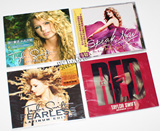 正版 Taylor Swift泰勒斯威夫特4张专辑 Fearless+RED等 5CD+DVD