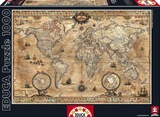 EDUCA西班牙进口拼图 1000片 古世界地图 15159