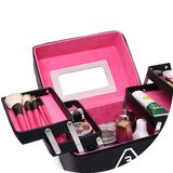 韩国3ce化妆包大容量多层化妆品收纳包防水洗漱包手提专业化妆箱