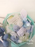 韩国代购 纯棉婴儿衣服用品 宝宝新生儿礼品礼盒 婴儿花束蛋糕