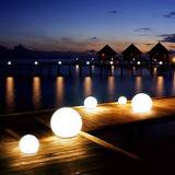 LED发光球防水景观圆球形户外装饰灯led光控小夜灯落地发光吧台灯