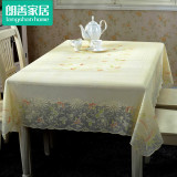 PVC桌布防水欧式 免洗台布茶几垫欧式印花桌垫茶几垫塑料餐桌布