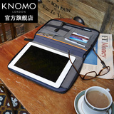 【新品】英国KNOMO 拉链平板电脑包 数码收纳包 公文手拿包 手包