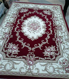 新疆和田地毯红色地毯子客厅卧室床边毯子纯羊毛地毯特价正品新款