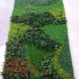 仿真草坪植物墙 塑料假绿植插花装饰 背景墙人造草坪绿化墙