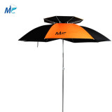 电风扇户外太阳伞超大三折叠碳纤维便捷钓鱼伞垂钓伞钓伞鱼伞
