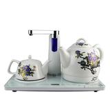 电热水壶自动上水壶烧水壶茶具煮茶器自动抽水加水随手泡茶壶陶瓷