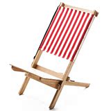 户外装备便携户外折叠椅海边沙滩高背躺椅子折叠便携户外活动 红?