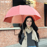 菲诺韩国创意波点晴雨伞女太阳伞防晒遮阳伞折叠超大两用伞三折伞