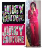 特价现货！Juicy Couture 五彩亮片天鹅绒女装运动套装 美国代购